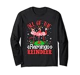 Photo Gallery tutti i fenicotteri renna divertente natale maglia a manica Photo Gallery tutti i fenicotteri renna divertente natale maglia a manica