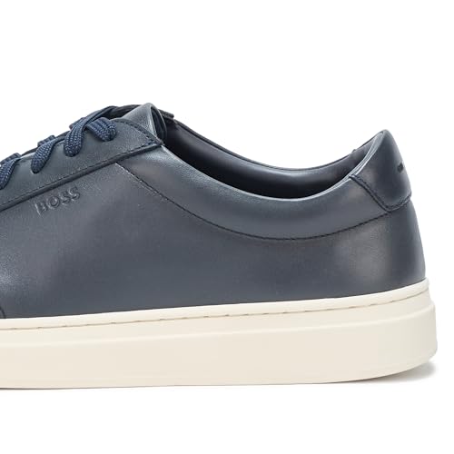 Image of BOSS Men's Kieran Smooth Leather Tennis Sneaker
