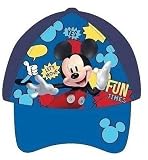 ILS I LOVE SHOPPING Jungen/Kinder Schirmmütze Verstellbare Baseballmütze, Mickey Mouse, Einheitsgröße