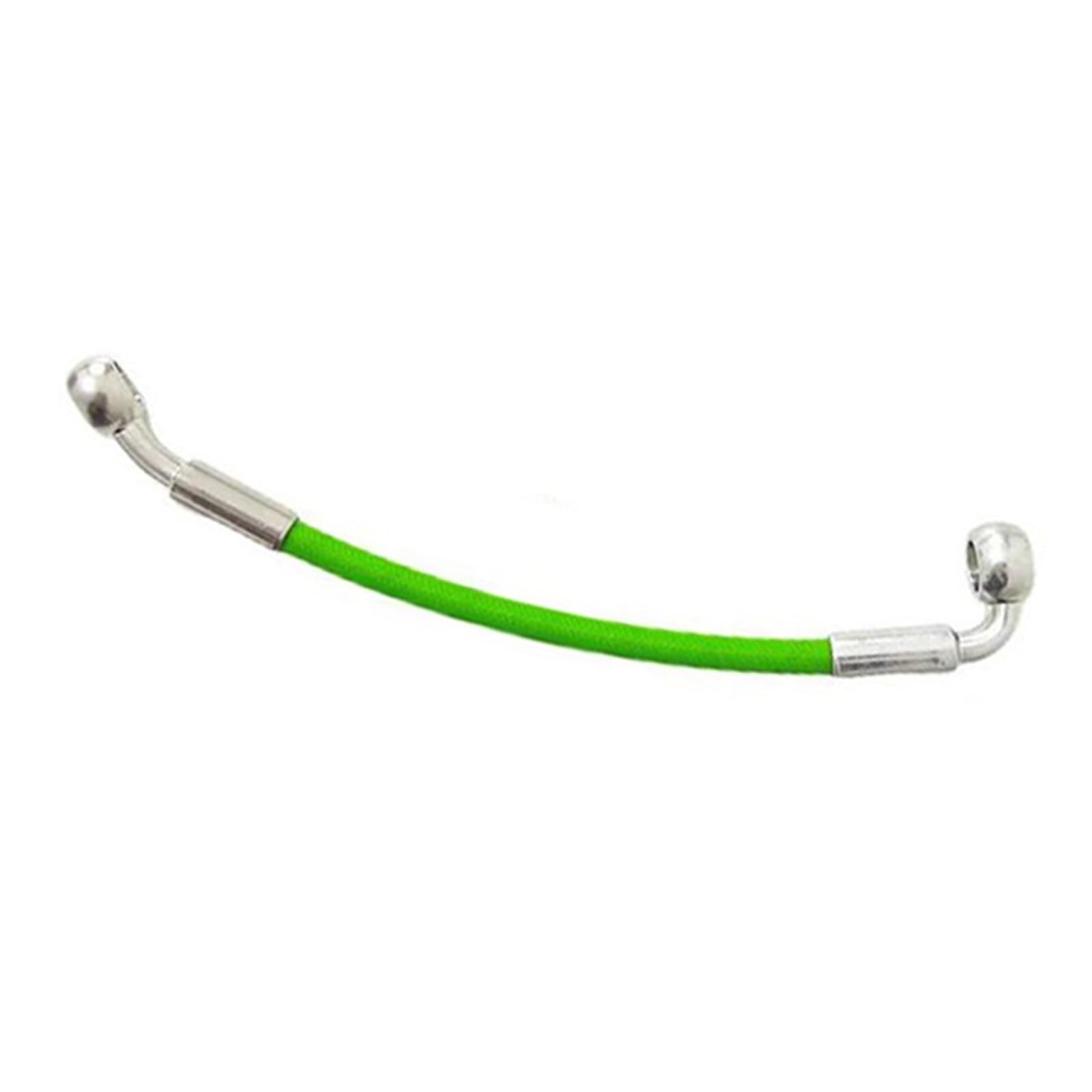Motorcycle Brake Clutch Line M10 Banjo 28°-90° Motorcycle Braided Brake Cable Hose Hydraulic Oil Pipe 10cm-500cm Accessories(200CM)