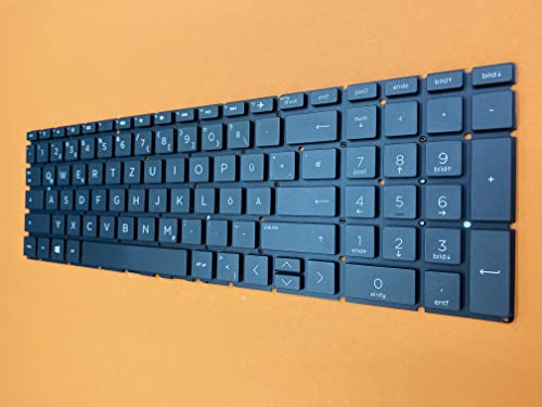 THT Protek DEUTSCHE-Tastatur Keyboard kompatibel für HP Pavilion 15-cs2450ng Cover