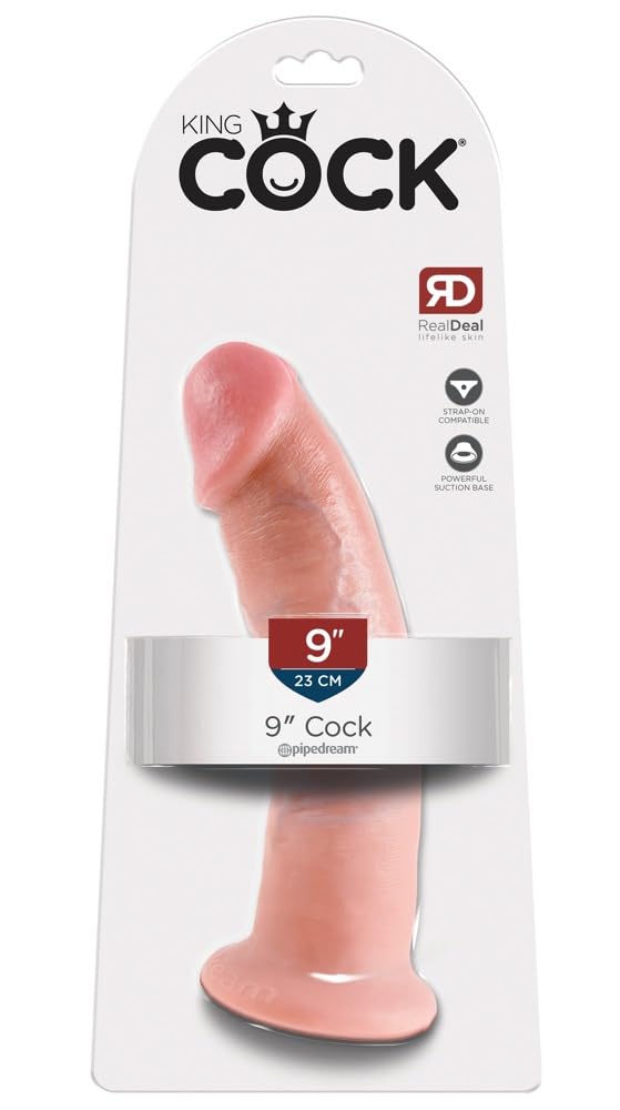 King Cock 22.9 cm Flesh Dildo