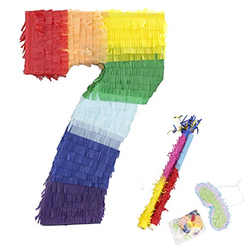 Eseewin Pinata Unique Pecorations Party Mix Color Paper...