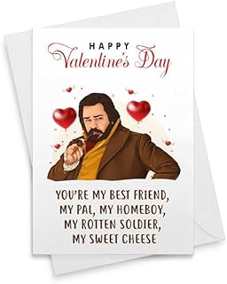 Funny Laszlo Valentines Card - Romantic Card, Cute Love Card, Funny Valentines Day, Greeting Card, Love Greeting, Funny Love Card [00387]