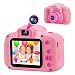 PROGRACE Kids Camera Children Digital Cameras for Girls Birthday Toy Gifts 4-12 Year Old Kid Action Camera Toddler Video Recorder 1080P IPS 2 Inch