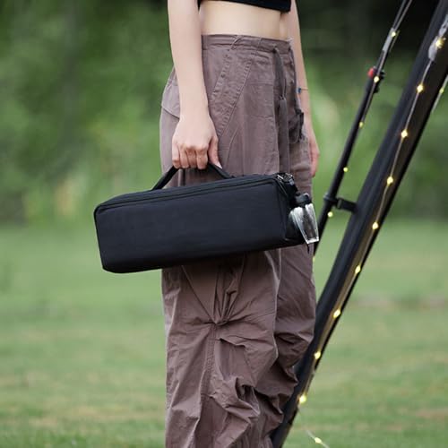 Sac de rangement outils de camping Pilipane extensible en polyester PE noir - 6