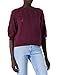 Produktbild edc by ESPRIT Damen 032CC1I306 Pullover, 600/BORDEAUX RED, XXL