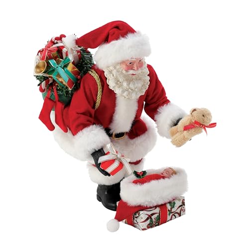 Père Noël et bébé Department 56 figurine de Noël pour décoration de cheminée