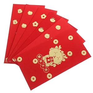 NUOBESTY Rote Umschläge Chinesische Geldumschläge