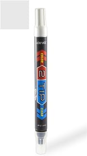 2Tip for Hyundai Equus Automotive Touch-up Paint - White Satin Pearl AT - Color-and-Clearcoat Package