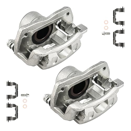 Image of PHILTOP Front Brake Caliper Compatible with 2011-2013 Sorento, 2010-2012 Santa Fe, 19-B6463, 19-B6462