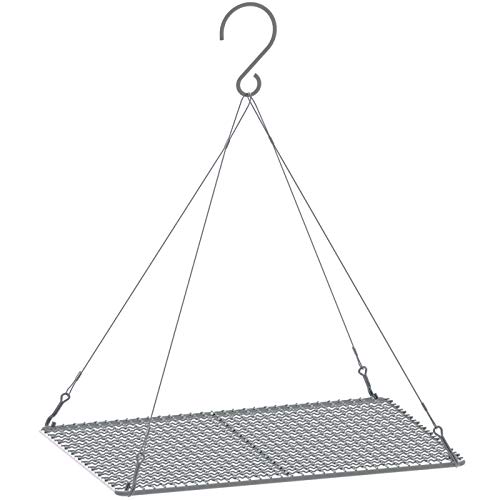 Boundless Voyage チタン焼き網 ソロキャンプ 極軽 ファイアグリル BBQ バーベキュー 持ち運び便利 正規品 ([セット] Ti15108B＋吊りロープ)