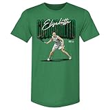 500 LEVEL Elisabetta Cocciaretto Tennis Men's Premium T-Shirt (Heather Kelly Green, Large)
