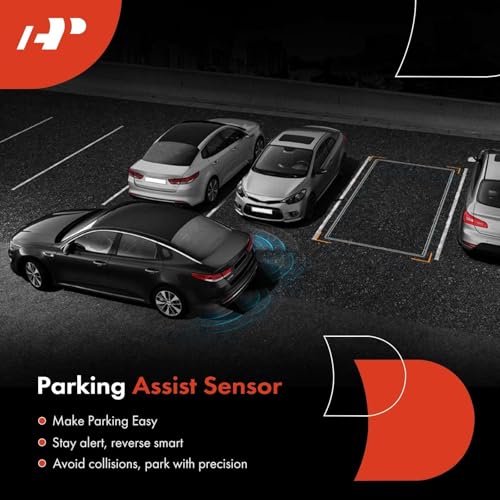 Image of A-Premium 4-PC Reverse Backup Parking Assist Sensor Compatible with Select BMW Models - 528i, 528i xDrive, 535d, 535d xDrive, 535i, 535i GT, 535i xDrive, 550i, 550i GT, X3, 640i, 640i Gran Coupe