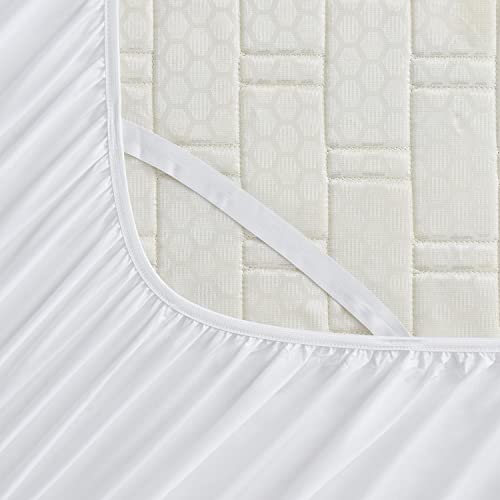 Empyrean Cal King Sheets Deep Pocket Fitted - White California King Fitted Sheet, Soft Cal King Fitted Sheet Only For 18 To 24 Inch Mattresses, Fitted Sheet California King With Corner Straps #TOP7