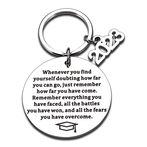 ARKUKU Class of 2023 Graduation Gifts for Her Him Student College Middle High School Senior 2023 Graduation Gifts Students Boys Girls Inspirational Graduation Key Chain
