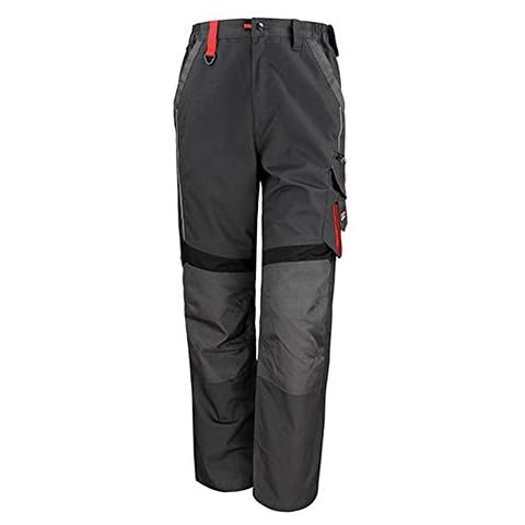 Result R310X Grey/Black Work-Guard Trousers Cover