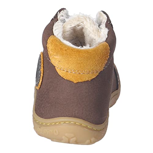 RICOSTA Girls and Boys Georgie Boots,Width: Normal (WMS),Removable Insole, Brown 280, 19 EU3