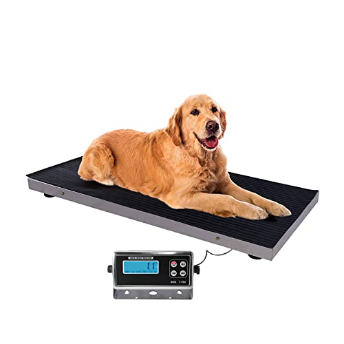 Báscula digital PEC para animales 700lb 42x20 pulg miniatura 1