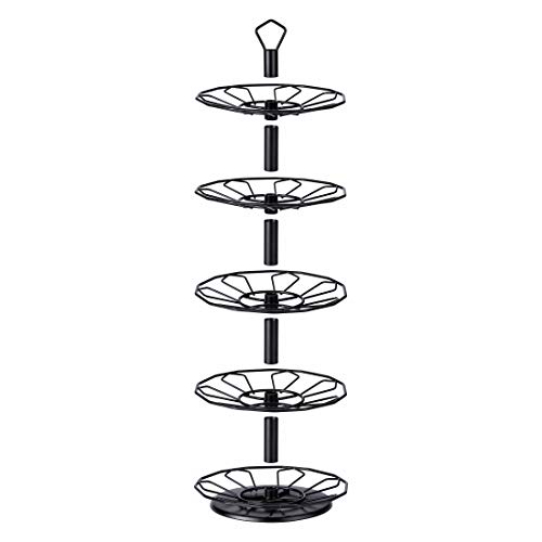 Flagship For Keurig Pod Holder K Cup Carousel Coffee Pod Holder Stand Black Metal 5 Tier 35 Pods #TOP2