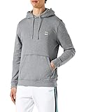 Manche longue BOSS Hommes Wetalk Sweat à Capuche en Molleton de Coton avec Patch Logo