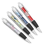 DV DESIGN Juego de 4 bolígrafos blancos de Hong Kong – Bandera mapa de la ciudad país vacaciones viajes amigos niños niñas hombres mujeres tema pluma #79547