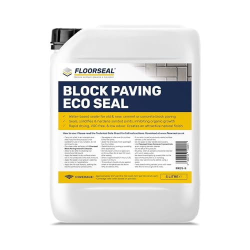 Block Paving Eco Seal - Natural Matt Finish (5 Litre)