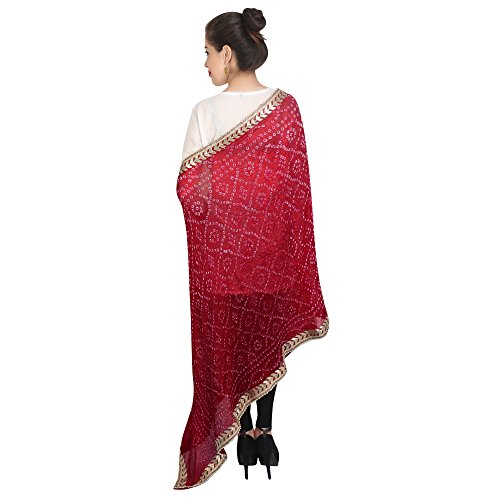 Wrap Womens Ethnic Long Indian Shawl duppata chunni Multi4