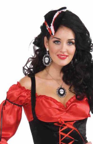 Collier de piratesse FORUM taille unique pour compléter facilement un costume