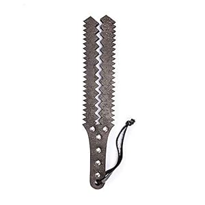 iSex Zaagvormige zweepstimulatie van puur leer