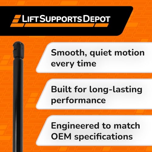 Lift Supports Depot Qty (2) 10mm Nylon End Lift Supports 15 Inch Extended x 30lbs Shocks Struts by Lift Supports Depot - Used condition - Image 3