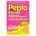 Pepto Bismol Chewable Tablets for Nausea, Heartburn, Indigestion, Upset Stomach, and Diarrhea Relief, Original Flavor, 90 Total (3 Packs of 30)