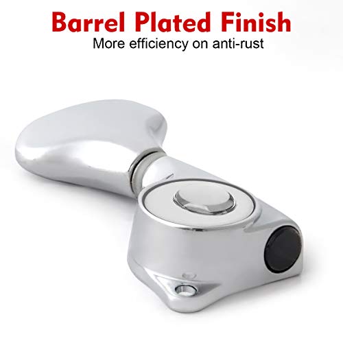 image for lotmusic Guitar Tuning Pegs, Tuners Machine, 18:1 3L3R, Tuner Keys Hea