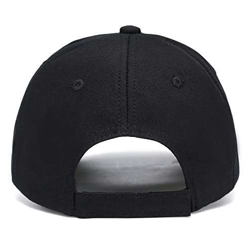 Diyyopin Black Baseball Cap American Flag 3D Embroidery Dad Trucker Sun Hat #TOP3