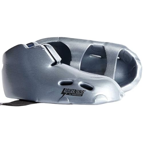 Pro Force Lightning Kicks Sparring Shoes/Footgear - Silver - Size 1-2 | Child Small #TOP29