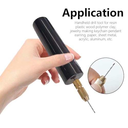 Mini Bohrmaschine,5V Tragbare Elektrische Bohrmaschinen,0,7-1,2 mm Tragbarer USB Wiederaufladbare Mini-Bohrer mit Bohrern und Schraubenschlüssel,für DIY Kunsthandwerk aus Harz,Schmuckherstellung
