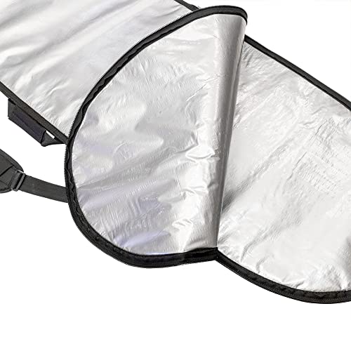 Kona Surf Co. Surfboard Insulated Travel Quality Shortboard And Longboard Board Bag Cover In Round Nose Sz:7Ft 6In #TOP4