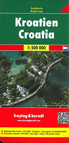Kroatien, Autokarte 1:500.000 (freytag & berndt Auto + Freizeitkarten) Kroatien, Autokarte 1:500.000 (freytag & berndt Auto + Freizeitkarten)