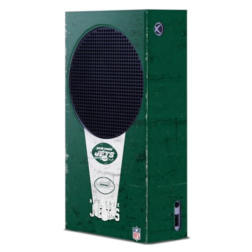 Skin Xbox Series S NFL New York Jets protège coque blanche contre poussière et rayures de console