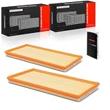 A-Premium 2-PC Engine Air Filter Compatible with Mercedes-Benz