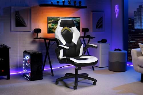 Miniatura 2 de RESPAWN 3085 Silla ergonómica para videojuegos, estilo carreras, respaldo alto, silla de oficina para computadora de escritorio, giro 360,