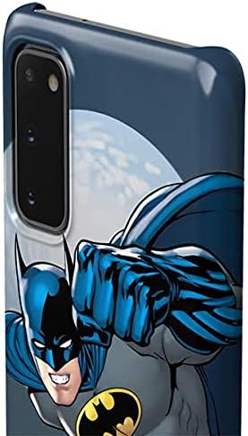 Skinit Lite Phone Case Compatible with Galaxy S20 - Officially Licensed DC Comics Batman Ready for Action Design