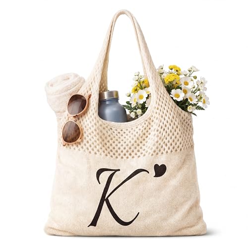 Shinylin Personalized Crochet Tote Bag