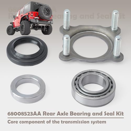 VAINELY 68008523AA Rear Axle Bearing and Seal Kit Compatible with Jeep Wrangler JK JKU 2007 2008 2009 2010 2011 2012 2013 2014 2015 2016 2017, Replace 68003270AA 83503077 68499023AA by VAINELY - Image 2