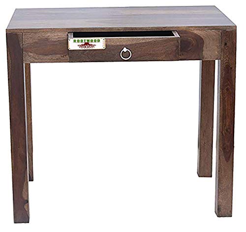 Image of Sheesham Wood Writing Computer & Study Table for Home and Office Furniture (Warm Chestnut) (Study Table 3)