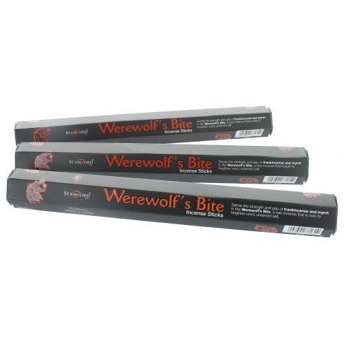 Stamford Black 3 Packs Of Range Incense Sticks - Werewolf's Bite By