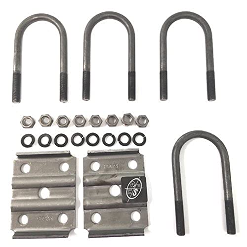 Southwest Wheel 3,500 Lbs. Tandem Trailer Axle Suspension Kit (Leaf Springs, Hanger & U-Bolt Kit) #TOP3