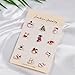 12Pcs Christmas Brooch Pins Decor Jewelry Gift For Kids Girls Fashion Brooch Practical