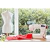 Elna eXperience 570a Stylish Computerized Sewing Machine with 380 Stitches (including alphabet), Smart Function Buttons, Built-in Needle Threader, Quick Stitch Selections, and Swiss Design