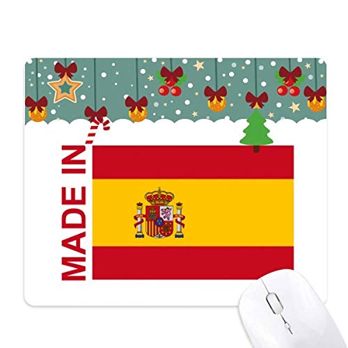 Tapis de souris de Noël en caoutchouc antidérapant pour éviter les glisses